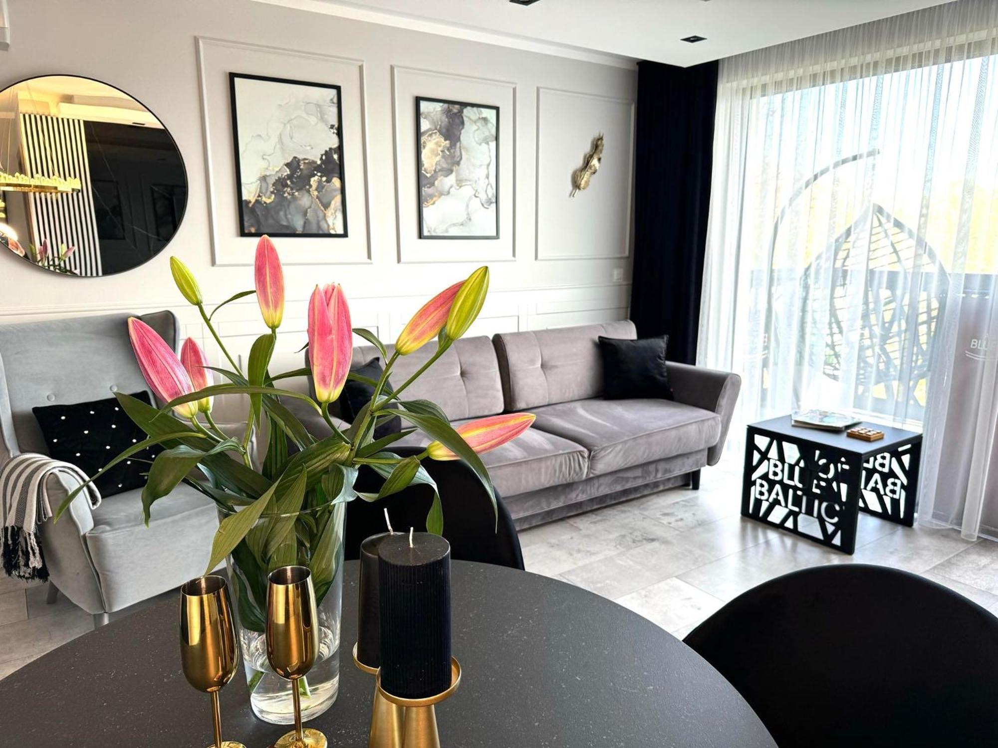 Blue Baltic Luksusowe Apartamenty Chlopy- Morze Bagian luar foto